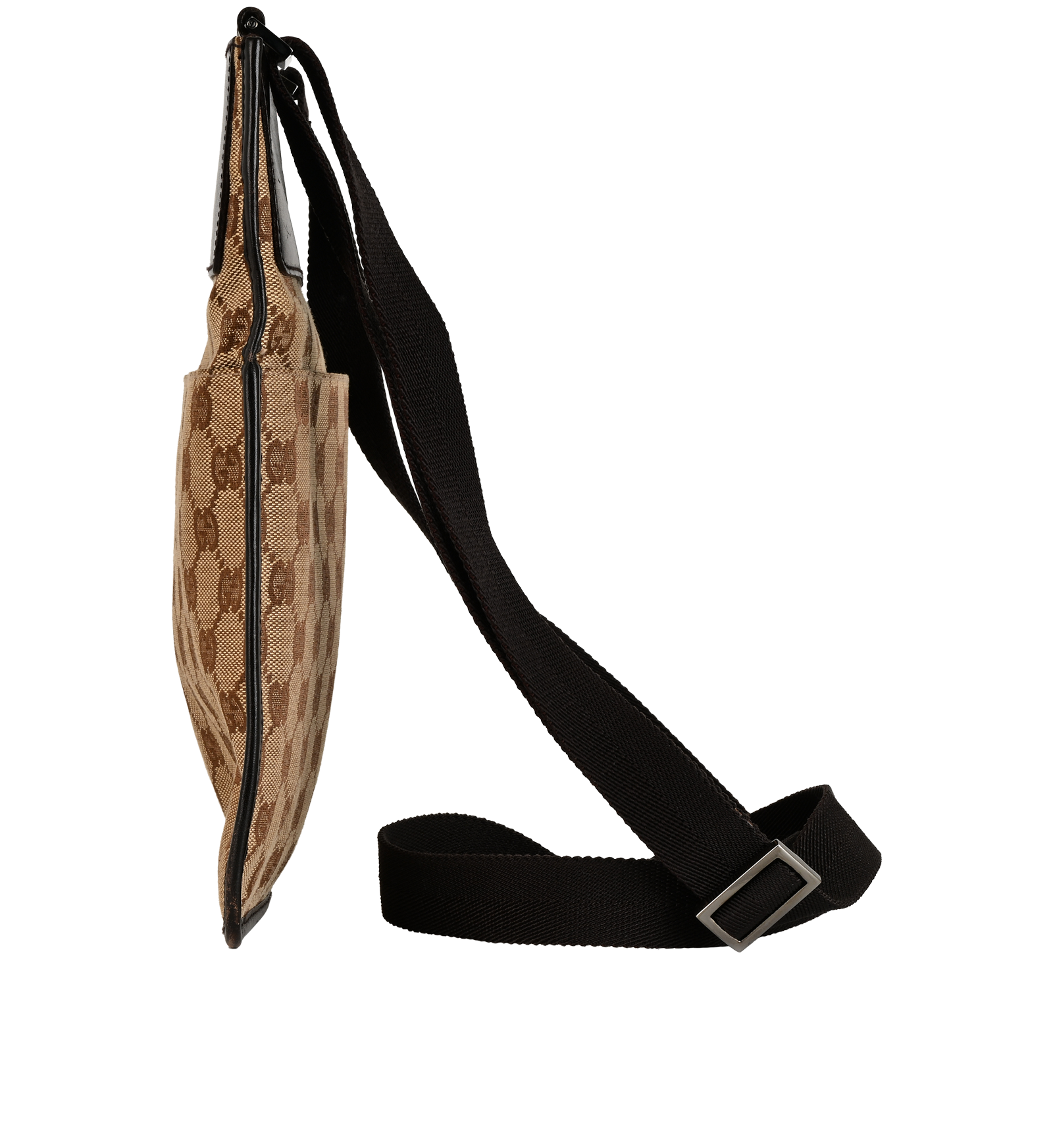 Vintage GG Messenger, &pound;350, Handbags, Brown, Canvas, Bottom view